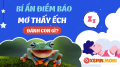 Nằm mơ thấy con ếch dự báo may mắn hay xui rủi?