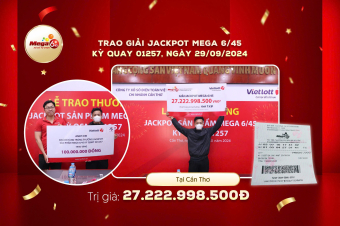 Công nhân Cần Thơ nuôi bộ số suốt 3 năm đã trúng Jackpot hơn 27 tỷ