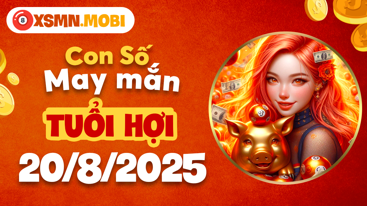 Tuổi Hợi: Con số nào sẽ dẫn lối cho vạn sự cát tường ngày 20/8/2025?