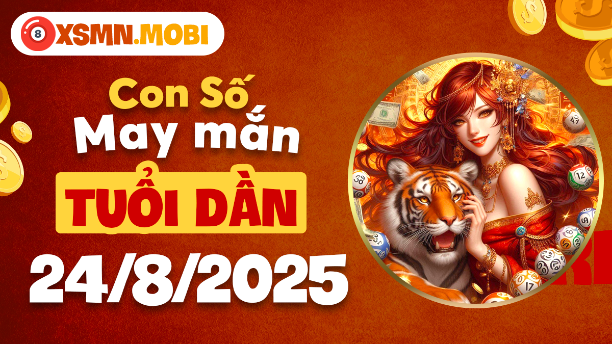 Mật mã phú quý tuổi Dần ngày 24/8/2025: Vạn sự như ý