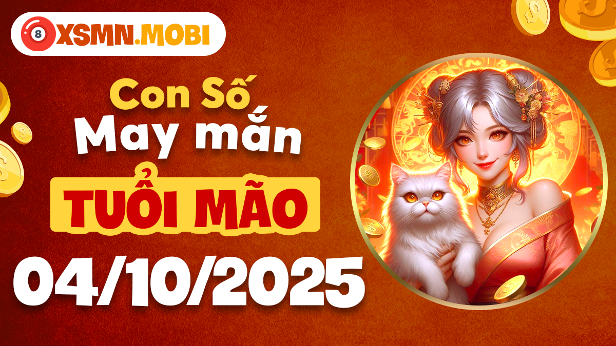Tuổi Mão ngày 4/10/2025: Dãy số cát lợi nâng bước sự nghiệp thăng hoa