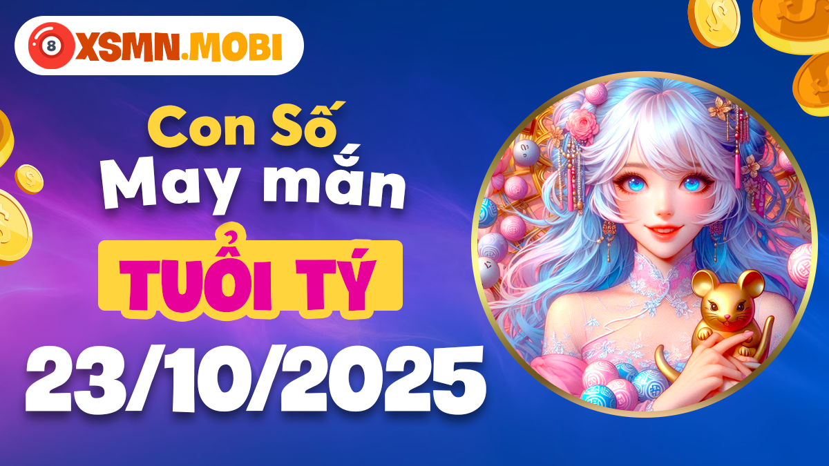 Tuổi Tý ngày 23/10/2025: Con số may mắn mở lối thành công sự nghiệp ra sao?