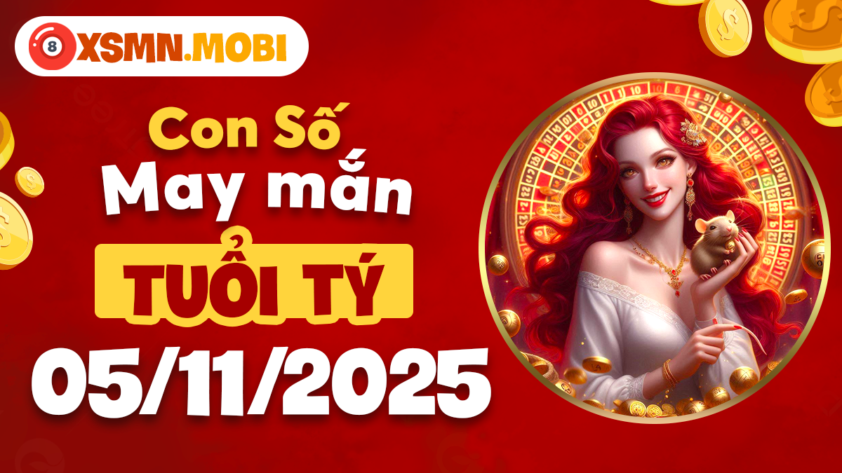 Tuổi Tý ngày 05/11/2025: Con số may mắn sẽ mang đến những bất ngờ gì?