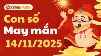Con số may mắn ngày 14/11/2025: Đón nhận cát khí, thăng hoa sự nghiệp