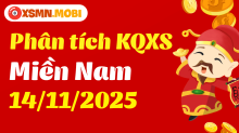 Phân tích XSMN 14/11/2025 - Thống kê xổ số miền Nam 14/11/2025 CHI TIẾT
