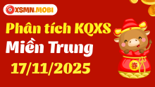 Thống kê XSMT 17/11/2025 - Phân tích xổ số Miền Trung 17/11/2025 hôm nay