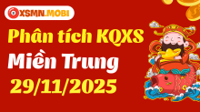 Thống kê XSMT 29/11/2025 - Phân tích Miền Trung hôm nay (Thứ 7 - 29/11/2025)