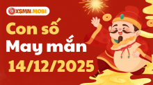 Con số may mắn ngày 14/12/2025: Điểm tựa phong thủy cho ngày mới