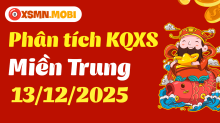 Thống kê XSMT 13/12/2025 - Phân tích Miền Trung hôm nay (Thứ 7 - 13/12/2025)