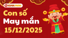 Con số may mắn ngày 15/12/2025: Chìa khóa thịnh vượng và thành công