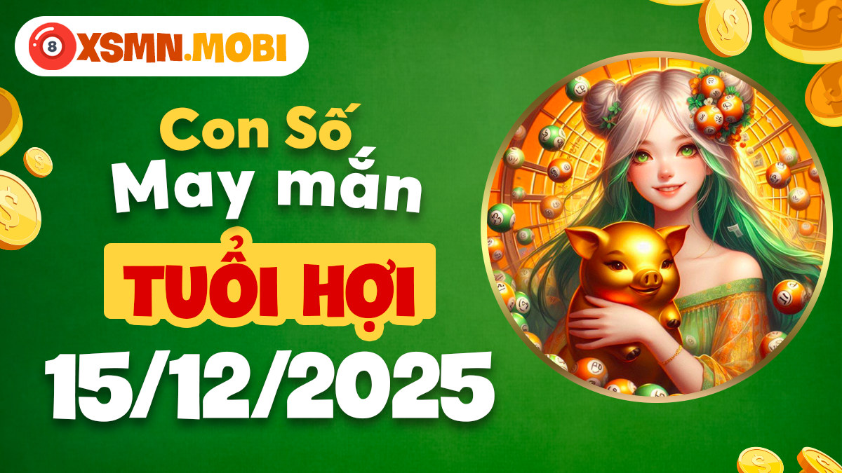 Tuổi Hợi ngày 15/12/2025: Con số nào giúp an tâm tận hưởng?