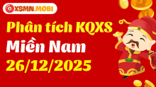 Phân tích XSMN 26/12/2025 - Thống kê xổ số miền Nam 26/12/2025 CHI TIẾT