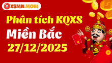 Thống kê Miền Bắc 27/12/2025 - Phân tích XSMB ngày 27 tháng 12 năm 2025