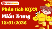 Thống kê xổ số Miền Trung 18/01/2026 - Phân tích XSMT 18/01/2026 CHI TIẾT