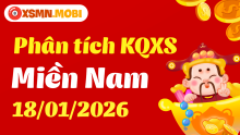 Thống kê XSMN 18/01/2026 - Phân tích xổ số miền Nam 18/01/2026 MIỄN PHÍ