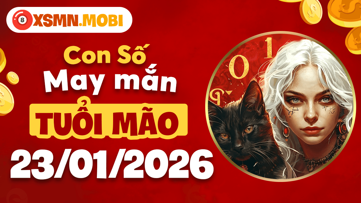 Số hòa dịu, tuổi Mão an nhiên ngày 23/01/2026