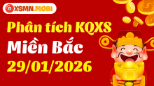 Phân tích XSMB 29/1 - Thống kê Miền Bắc 29/01/2026 CHI TIẾT hàng đầu