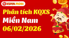 Phân tích XSMN 06/02/2026 - Thống kê xổ số miền Nam 06/02/2026 CHI TIẾT