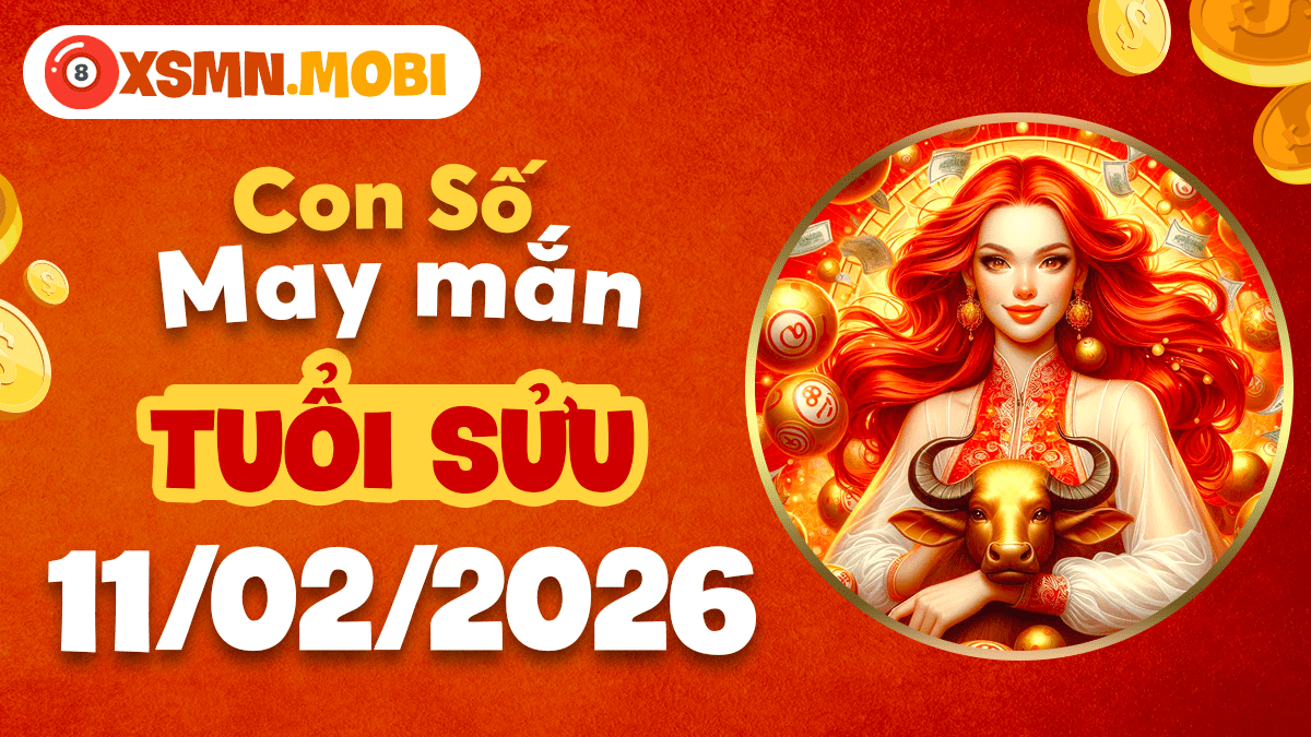 Con số phù trợ tuổi Sửu ngày 11/02/2026: Kiến tạo nền tảng vững chắc!