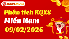 Thống kê XSMN 9/2 - Phân tích xổ số miền Nam 09/02/2026 CHI TIẾT nhất