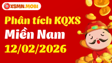 Thống kê XSMN 12/2 - Phân tích xổ số miền Nam 12/02/2026 Thứ 5