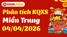 Thống kê Miền Trung 04/04/2026