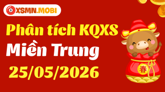 Thống kê XSMT 25/5/2025 - Thống kê Xổ Số Miền Trung 25/05 đầy đủ nhất