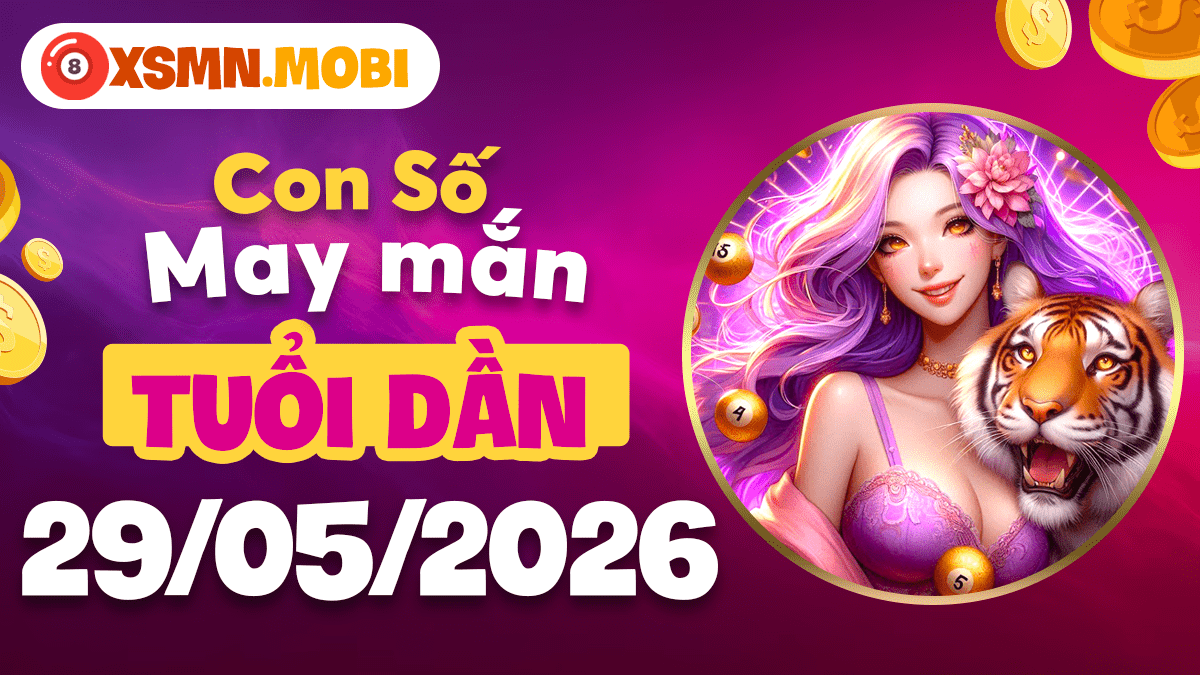 Tìm kiếm con số hộ mệnh ngày 29/5/2026 giúp tuổi Dần thăng tiến Tìm kiếm con số hộ mệnh ngày 29/5/2026 giúp tuổi Dần thăng tiến