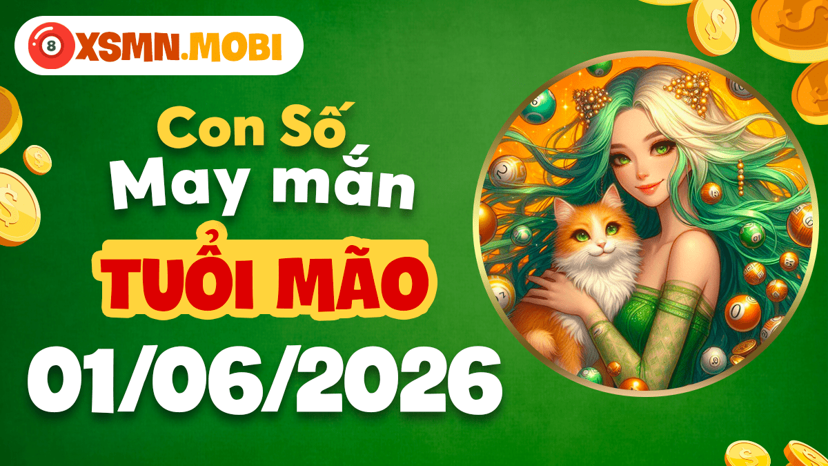 Tuổi Mão ngày 1/6/2026: Điều hòa năng lượng bản mệnh cùng con số cát lành Tuổi Mão ngày 1/6/2026: Điều hòa năng lượng bản mệnh cùng con số cát lành