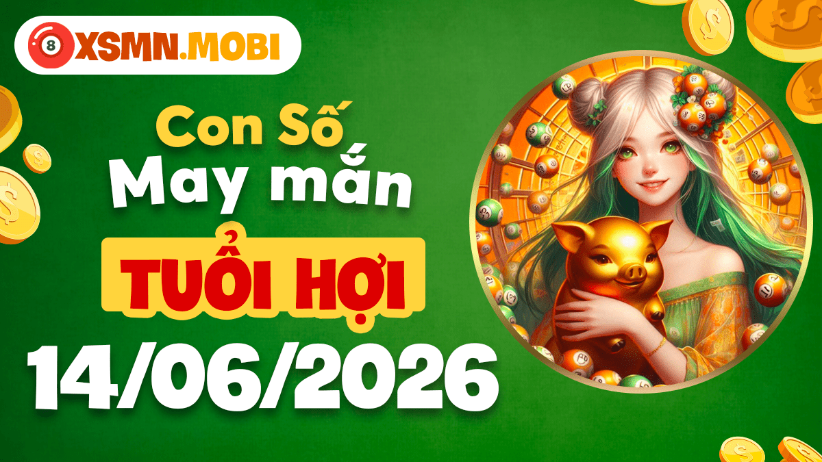 Con số hạnh phúc tuổi Hợi ngày 14/6/2026 gia đạo bình an viên mãn Con số hạnh phúc tuổi Hợi ngày 14/6/2026 gia đạo bình an viên mãn