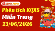 Thống kê xổ số miền Trung 13/6/2026