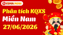 Thống kê XSMN 27/6/2026