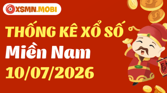 Thống kê xổ số miền Nam 10/7/2026 - Thống kê XSMN 10/07 chi tiết
