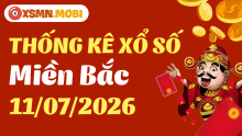 Thống kê KQXSMB 11/07/2026