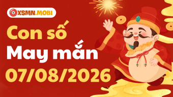 Con số may mắn ngày 7/8/2026: Bí kíp thu hút vượng khí hôm nay