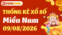 Thống kê KQXSMN 9/8/2026