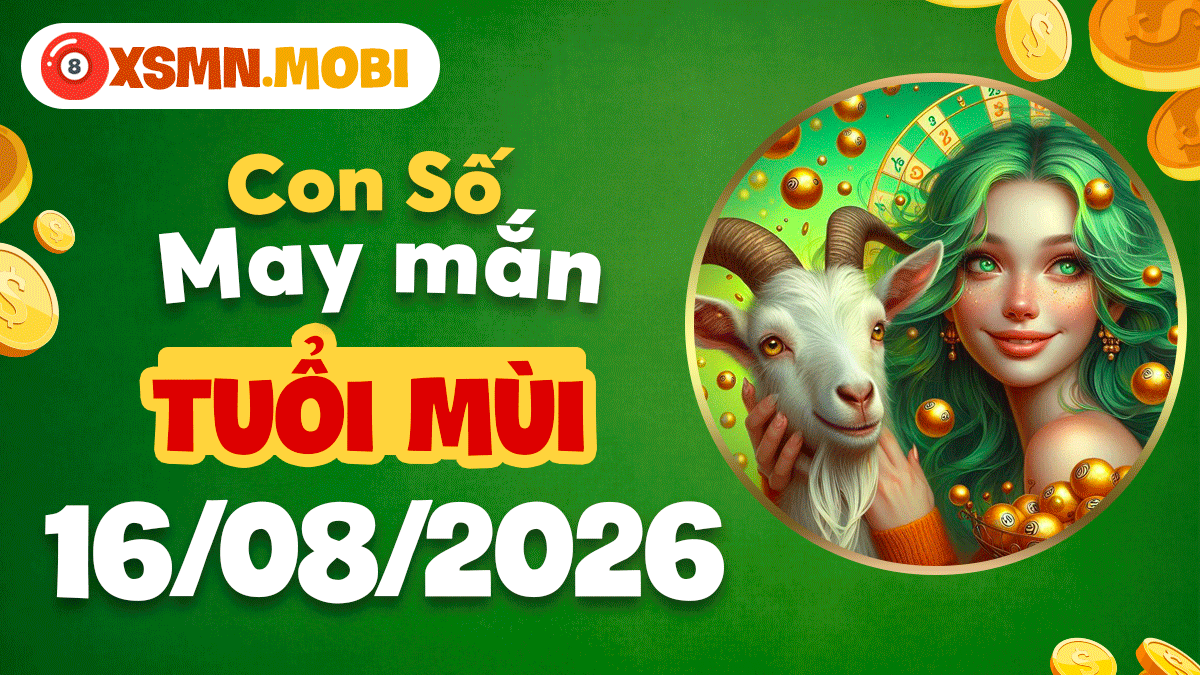 Con số hợp tuổi mở lối tài vận cho tuổi Mùi ngày 13/8/2026 Con số hợp tuổi mở lối tài vận cho tuổi Mùi ngày 13/8/2026