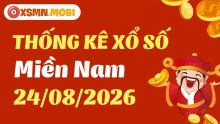 Thống kê XSMN 24/8