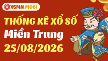 Thống kê XSMT 25/8