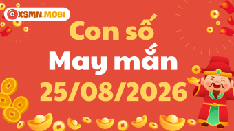 Con số may mắn ngày 25/8/2026: Chiêu tài kích lộc, vạn sự suôn sẻ