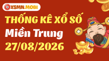 Thống kê XSMT 27/8