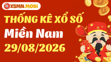 Thống kê XSMN 29/8/2026