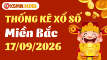 Thống kê XSMB 17/09/2026