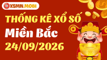 Thống kê XSMB 24/09/2026