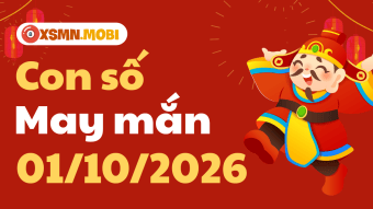 Con số may mắn ngày 01/10/2026: Đón cát khí đổi vận trình