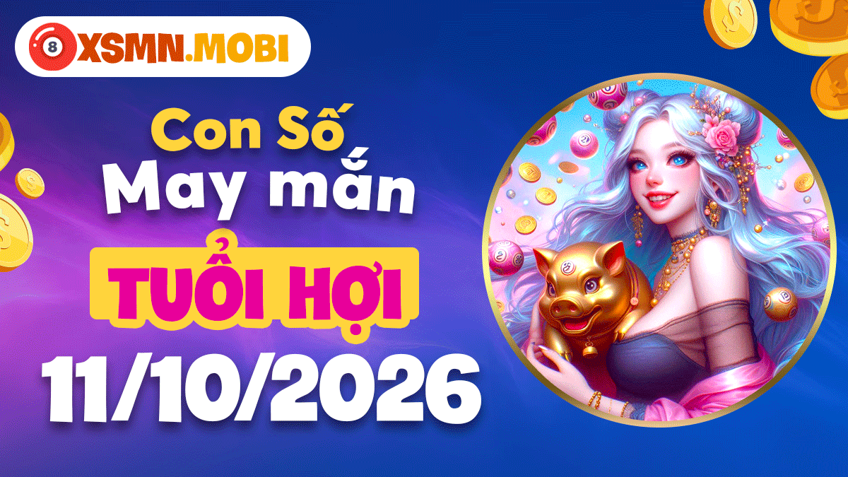 Tuổi Hợi ngày 11/10/2026: Con số may mắn gia tăng vượng khí tròn đầy Tuổi Hợi ngày 11/10/2026: Con số may mắn gia tăng vượng khí tròn đầy
