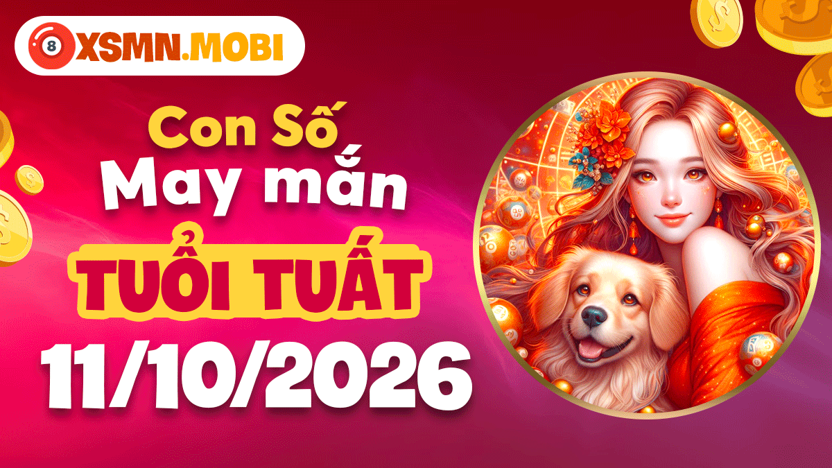 Tuổi Tuất ngày 11/10/2026: Con số may mắn xua tan thị phi cản lối Tuổi Tuất ngày 11/10/2026: Con số may mắn xua tan thị phi cản lối