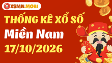 Thống kê XSMN 17/10/2026