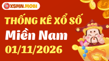 Thống kê KQXSMN 01/11/2026
